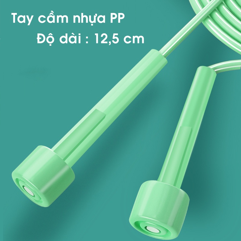Dây Nhảy Thể Dục Giảm Cân DN/04 Dây Nhẩy Không Dây Nam Nữ Đồng Hồ Đếm Số Điện Tử Tập Gym Trong Nhà Ngoài Trời CROSSWAY