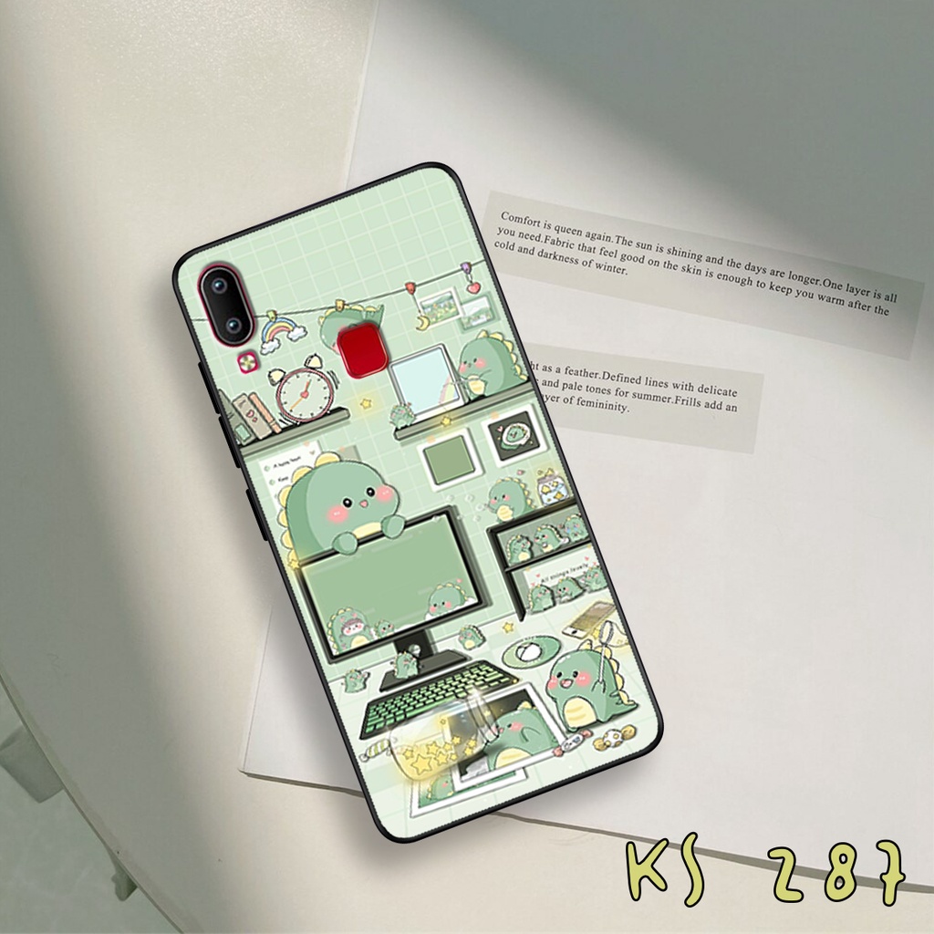 Ốp lưng Vivo Y91 - Vivo Y95 - Ốp in hình khủng long,dinosaur dễ thương