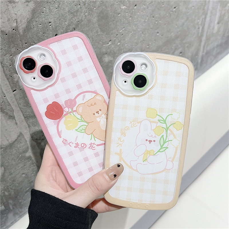 Ốp lưng for iphone Ốp Điện Thoại tpu Họa Tiết Hoa Cho iPhone 12 / 13Pro / 11Pro xr / xs / 7 / 8 Dinuo case