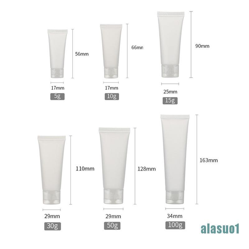 Tuýp rỗng bằng nhựa chiết mỹ phẩm tiện dụng