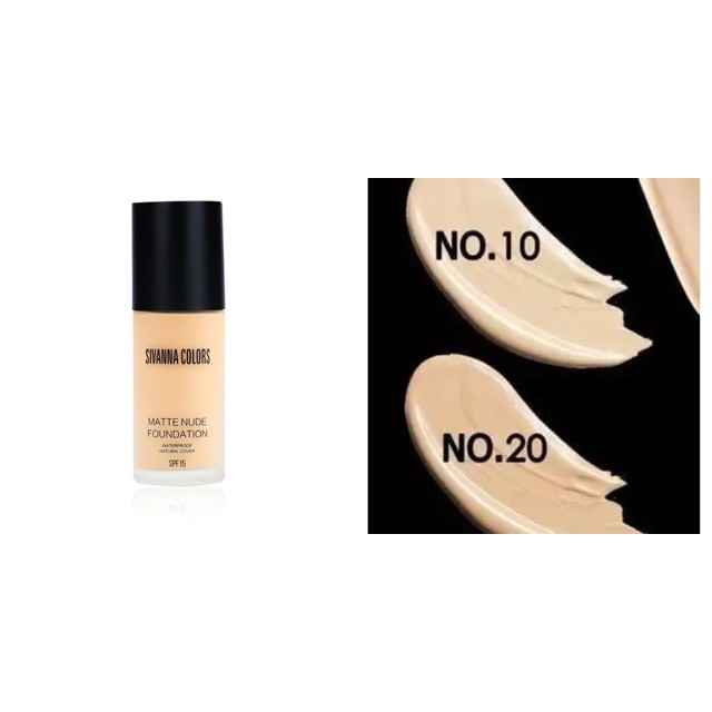 Kem nền makeup Sivanna Matte nude foundation