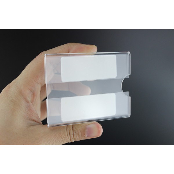 10 chiếc thẻ nhãn hàng hóa mica trong dán kệ tiện dụng