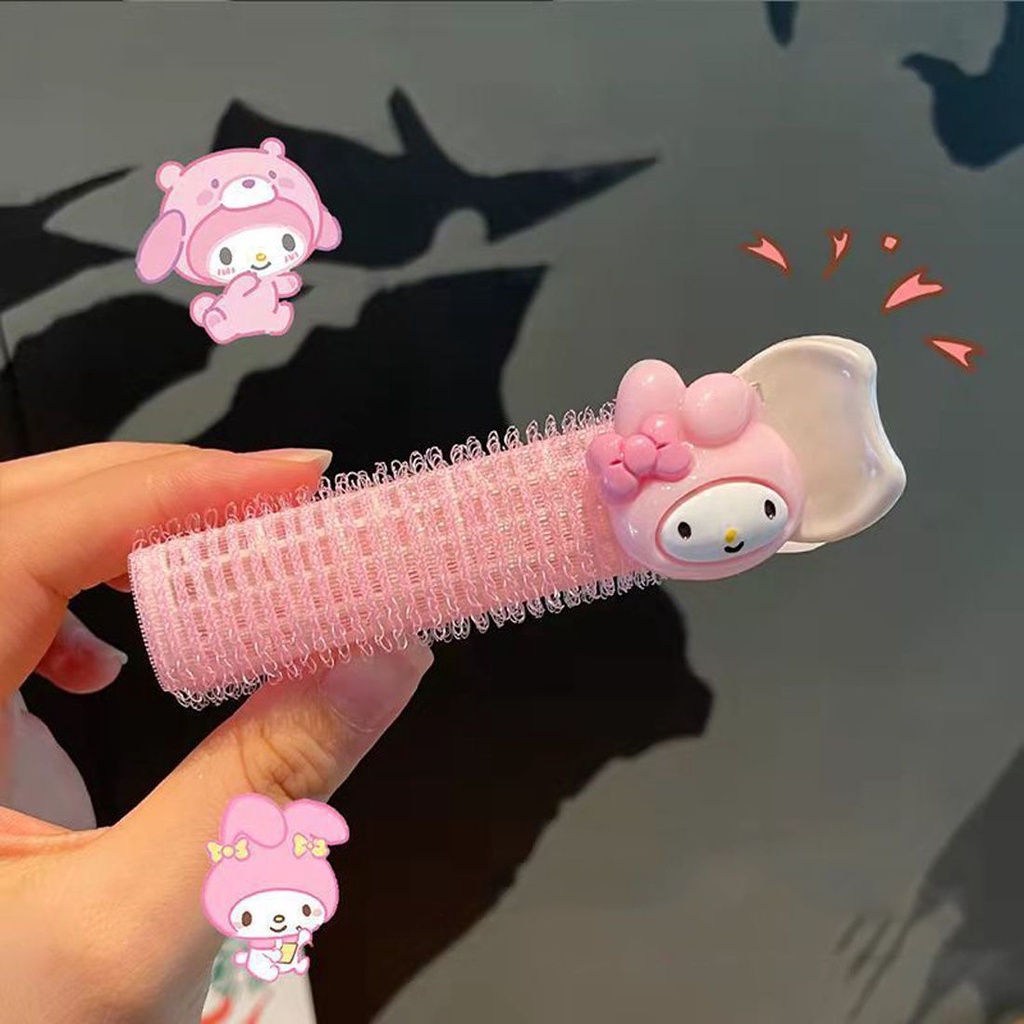 Kẹp làm phồng chân tóc họa tiết hoạt hình dễ thương nhiều màu sắc cho nữ