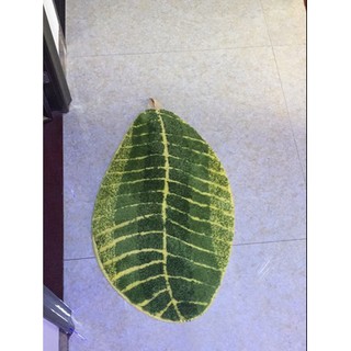 Thảm len hình chiếc lá siêu thấm - siêu đẹp.