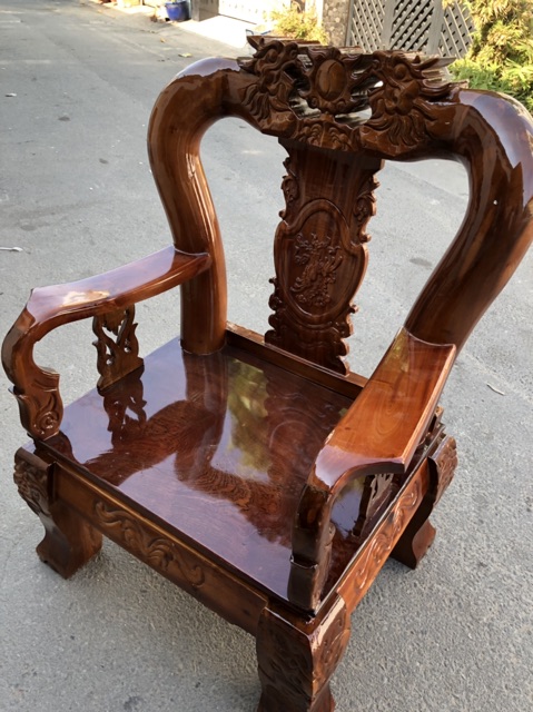 Bộ ghế gỗ phòng khách