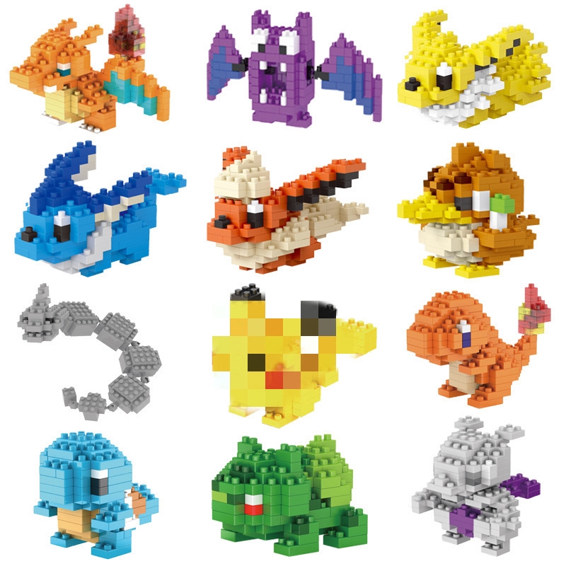 Mới Đồ Chơi Lắp Ráp Lego Hình Pokemon Pikachu