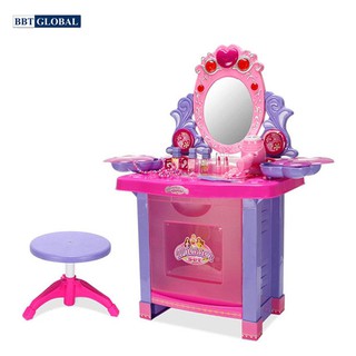 Bộ bàn trang điểm có tủ kệ BBT Global 008-60