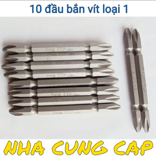 (GIÁ HỦY DIỆT) 10 ĐẦU BẮN VÍT LOẠI 1