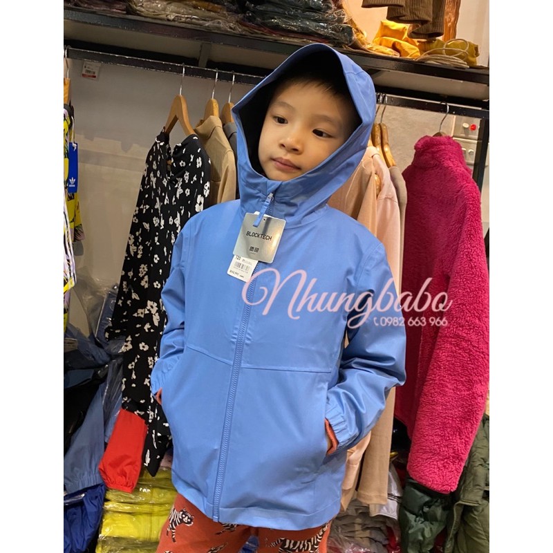 Áo blocktech kid Uniqlo