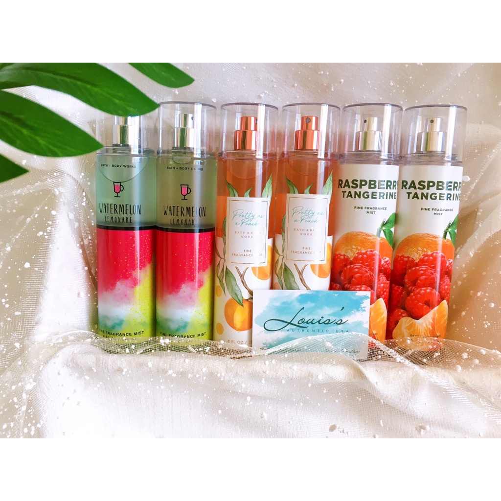 10ml & 36ml - Body mist / Xịt thơm toàn thân Bath & Body Works Mỹ