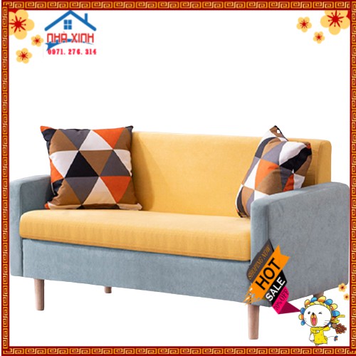 Sofa phòng khách nhập khẩu đệm bọt biển cao cấp phong cách Châu Âu, Hàn Quốc (Full sofa + Bàn)