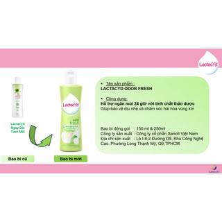 Dung Dịch Vệ Sinh Lactacyd ADF 150ml/250ml Lá Trầu
