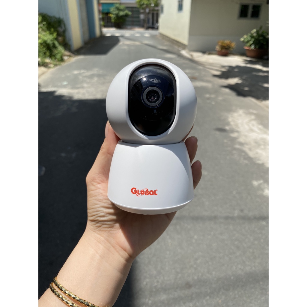 Camera IP Wifi 2.0MP Full HD GLOBAL IOT 07 - Xoay 360, Đàm thoại 2 chiều, Theo dõi chuyển động