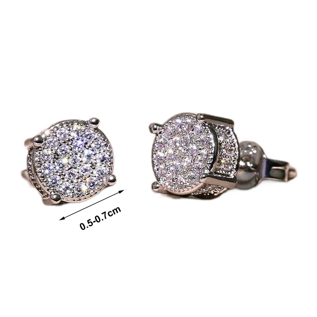 Bông Tai Dáng Dài Đính Đá Lấp Lánh Thời Trang Cho Nữ