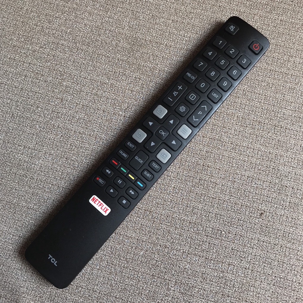 Điều khiển tivi TCL không giọng nói ,Remote TV TCL dùng cho các dòngTV smart hàng chính hãng