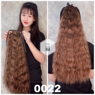 [CAO CẤP] <HÌNH THẬT>Tóc giả_Tóc cột xù bím 60cm-0022