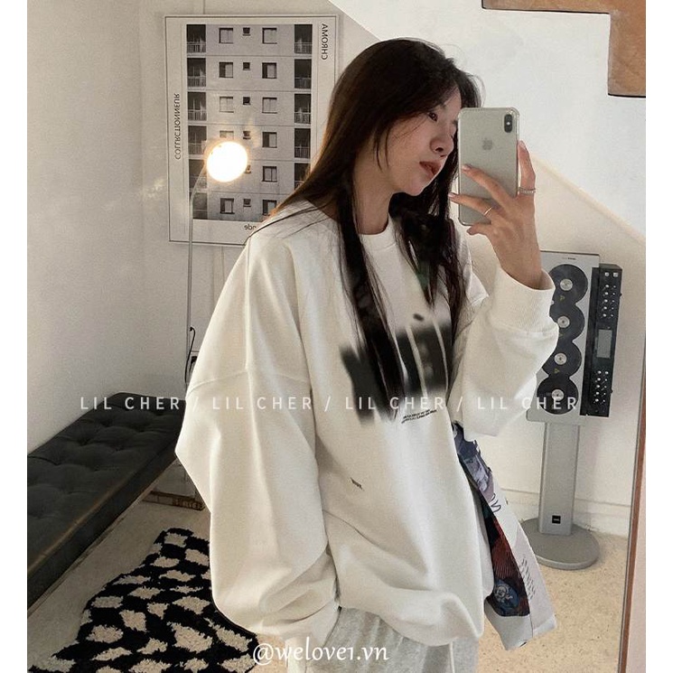 Áo Thun Tay Dài In Chữ Thời Trang Dành Cho Nữ