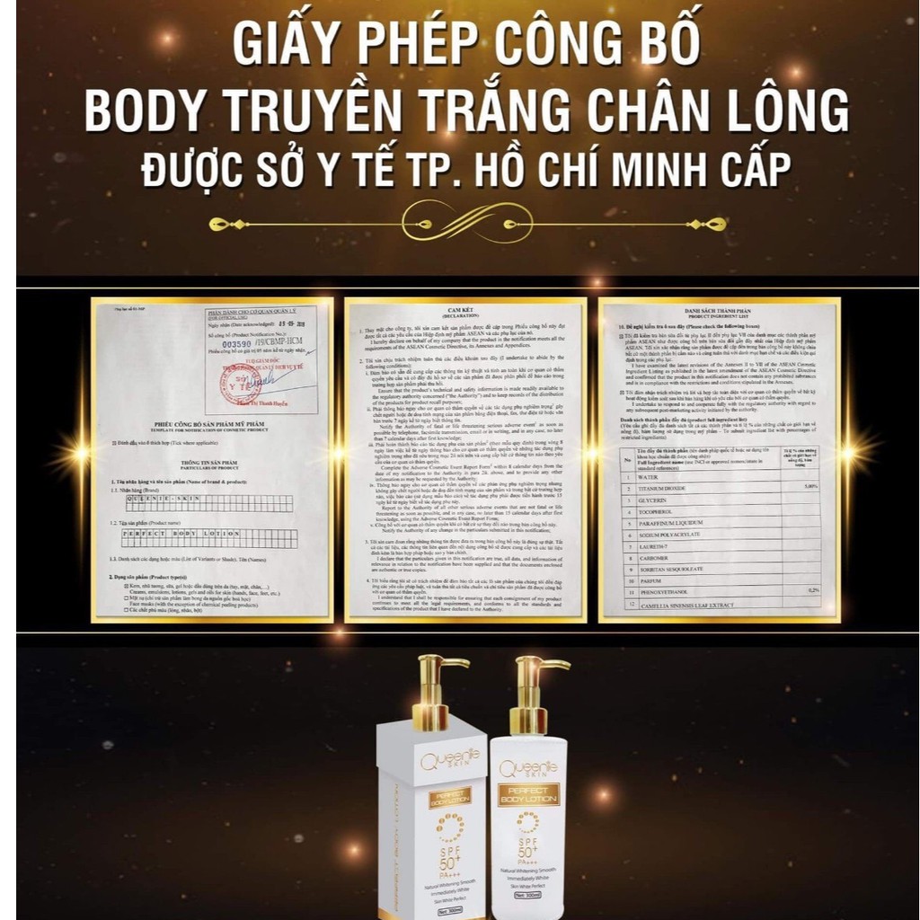 Body Truyền Trắng Chân Lông