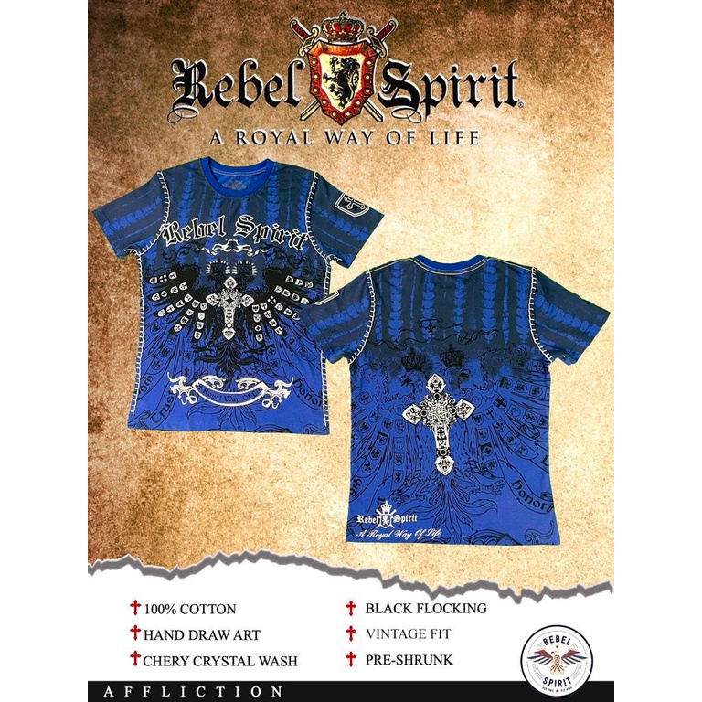 Áo Rebel Spirit thánh giá Cao cấp