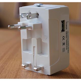 Ổ cắm du lịch đa năng có cổng sạc USB