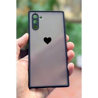 Ốp Lưng Viền Dẻo Trái Tim, Bảo Vệ Camera SAMSUNG Note 8/Note 9/Note 10/Note 10 Plus/Note 20/Note 20 FE/Note 20 Ultra