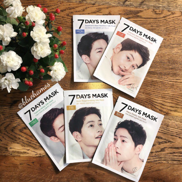 MẶT NẠ DƯỠNG DA 7 NGÀY FORENCOS 7DAYS MASK SONG JOONG KI CHÍNH HÃNG