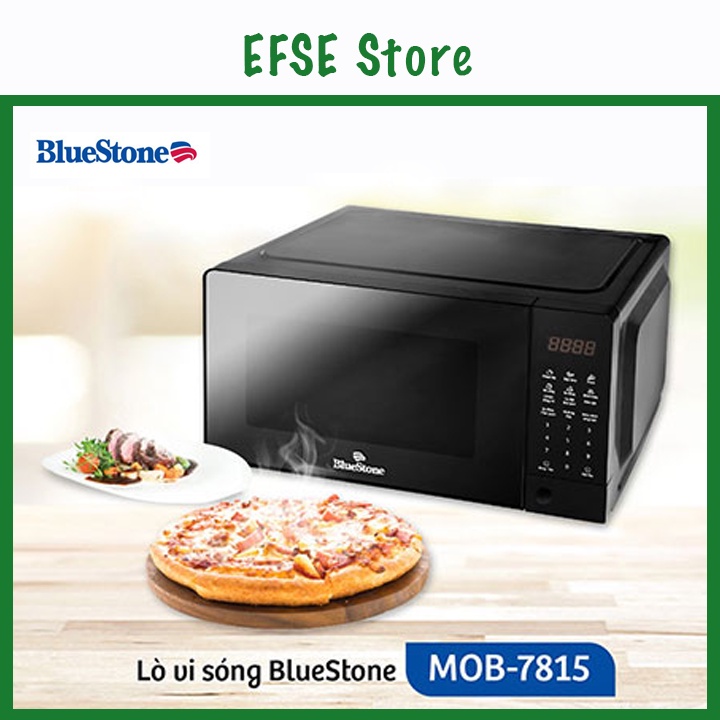 Lò vi sóng điện tử BlueStone MOB-7815 - 20 lít - 8 chức năng nấu tự động - Hàng chính hãng BlueStone