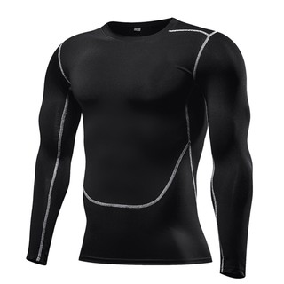 Áo Giữ Nhiệt Body Tập GYM Co Dãn 4 Chiều- Áo Thun Dài Tay Nam
