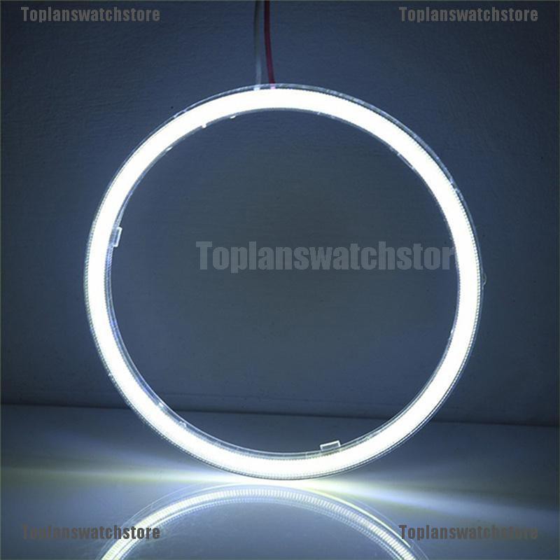 Đèn Pha LED COB SMD Hình Tròn Màu Trắng Chuyên Dụng Cho Xe Hơi