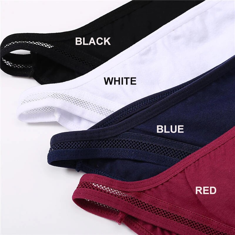 Cute Byte Bộ 3 Quần Lót Cotton Nữ Lưng Thấp Phối Ren Gợi Cảm Dễ Thương Size M-2XL