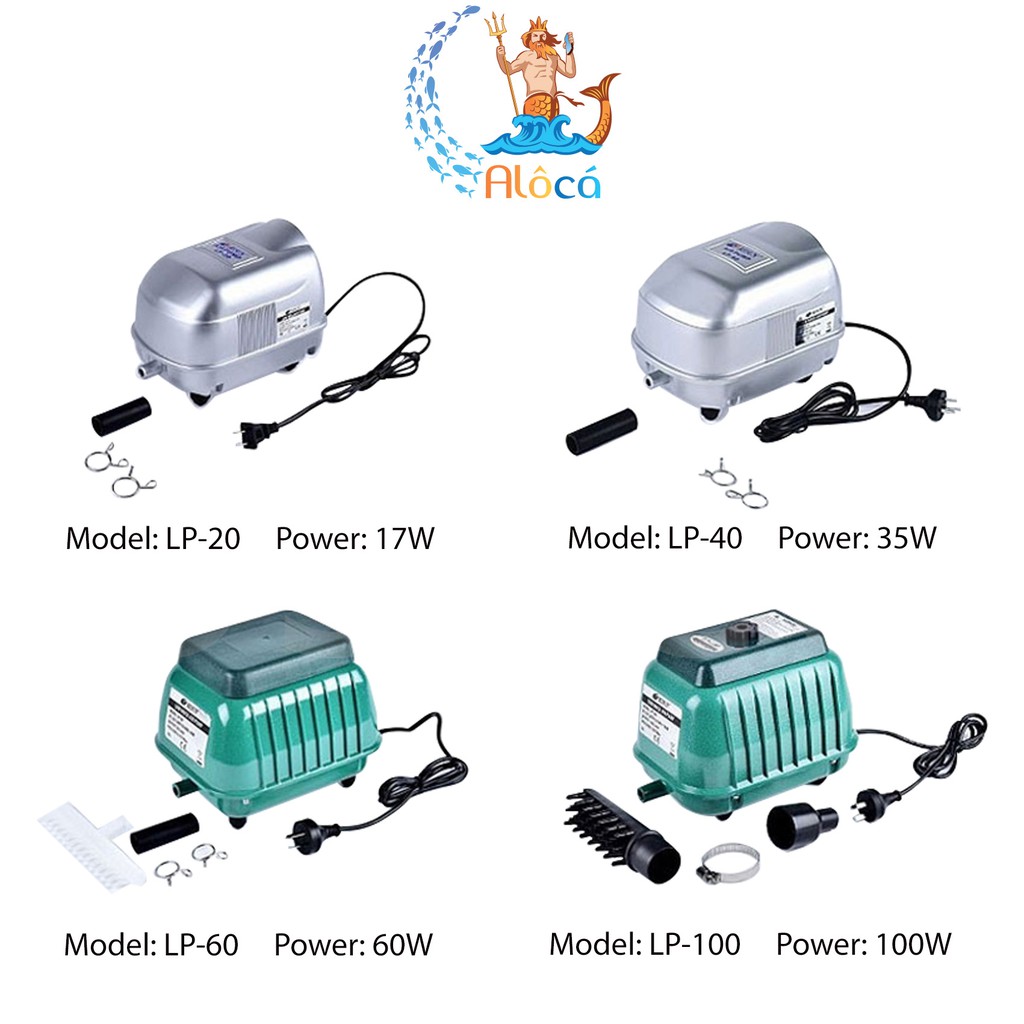 Máy sục khí hồ Koi Resun LP 20 – LP 40 – LP 60 – LP 100