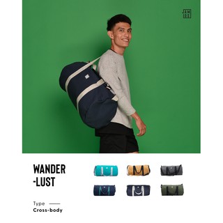 Jamlos Wanderlust - Túi du lịch dã ngoại vải canvas xách tay hoặc đeo chéo