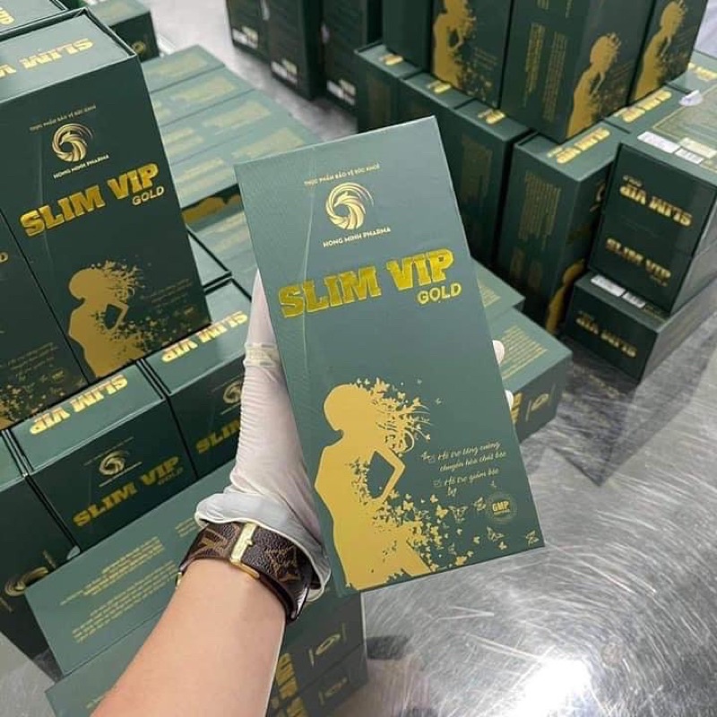 Giảm cân SLIM VIP GOLD nấm linh chi-giảm cân an toàn [HÀNG CHÍNH HÃNG]