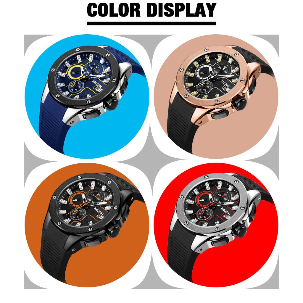 Đồng Hồ Nam Megir KT2053 Chính Hãng 2022 NEW Bảo Hành 12 Tháng II Made in HongKong | BigBuy360 - bigbuy360.vn