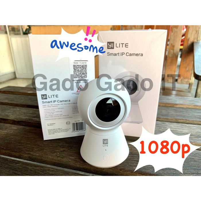 Camera Ip Wifi 360 Độ Xiaomi Yi Lite K2 Xiaoyi 1080p Hd