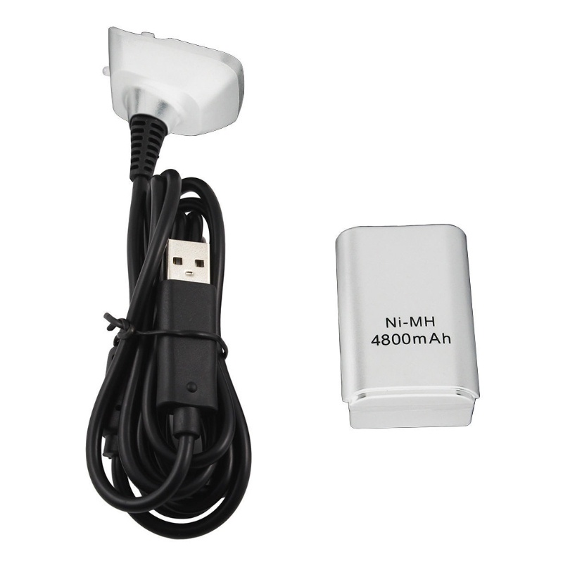Dụng cụ sạc pin 4800mAh cho tay cầm chơi game Xbox360