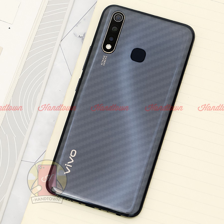 Miếng dán lưng cacbon Vivo U3 / U20 / Y5s / Y19