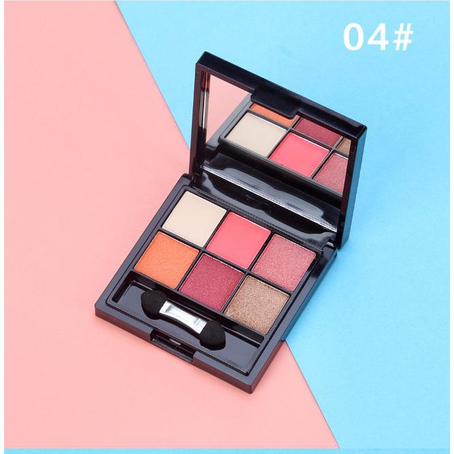 Phấn mắt Lameila hộp vuông 6 ô MX | BigBuy360 - bigbuy360.vn