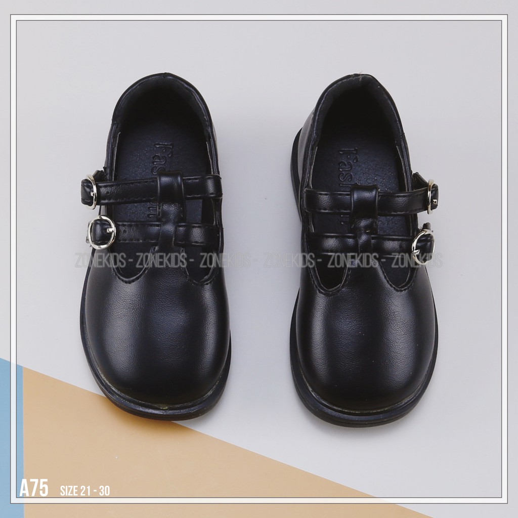 Giày búp bê hai quai ngang cho bé gái Zonekids - A75