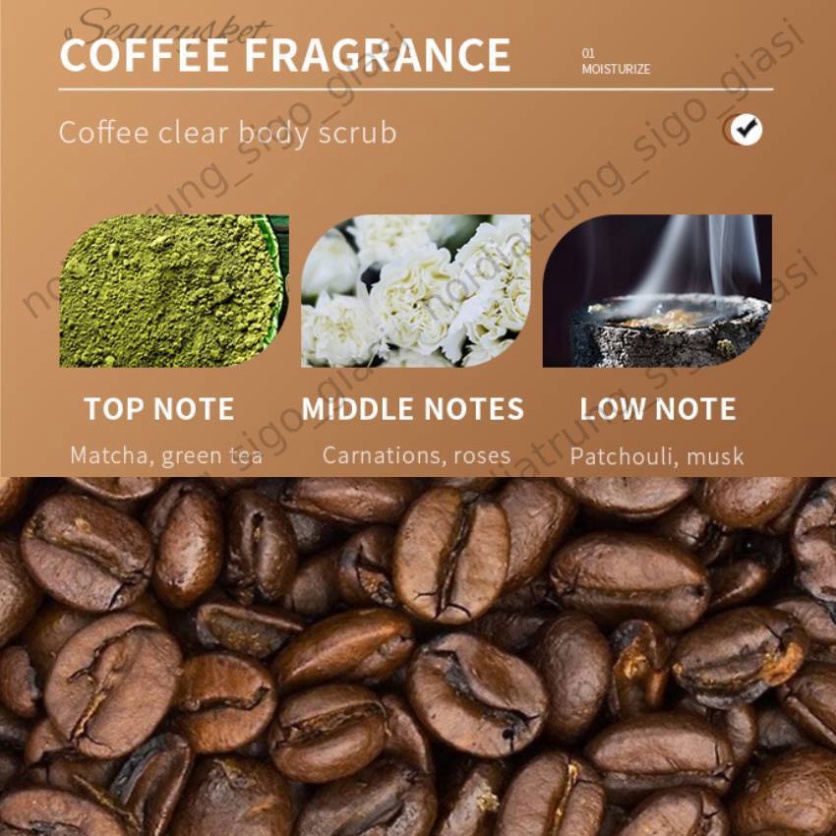 Tẩy Tế Bào Chết Body Cà Phê Hữu Cơ 200g Cho Mọi Loại Da Giúp Dưỡng Trắng Da Toàn Thân, Giảm Mụn Mờ Thâm DANA