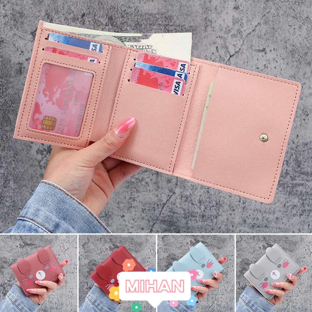 Ví Ngắn Trơn Màu Xinh Xắn MIHAN1
