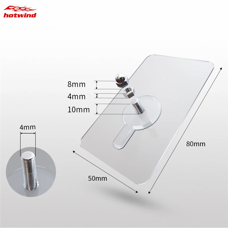 Đinh ốc PVC bám dính tường chính xác không tạo dấu vết