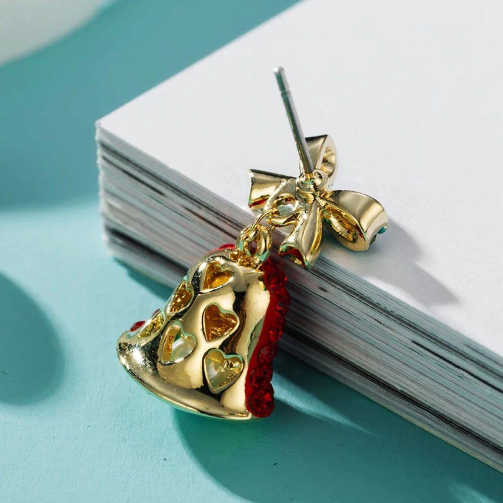 Vanes1 Bông Tai Thả Chuông Gió Đỏ 925|Ghim Cài Áo Thiết Kế Đơn Giản Dễ Thương Cho Bé Gái