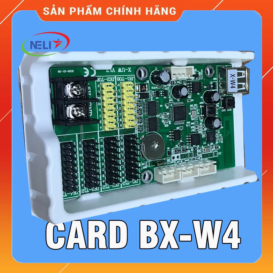 [Chính Hãng] Mạch BX XW 4 điều khiển module 1 màu, 3 màu qua USB,Wifi hỗ trợ tối đa 4 hàng.