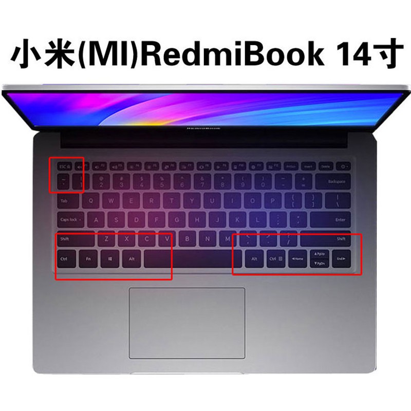 Tpu Miếng Dán Bảo Vệ Bàn Phím Cho Xiaomi Redmibook 14 Series 14 Inch Red Mi Book Notebook Skin 2019 New Redmibook14