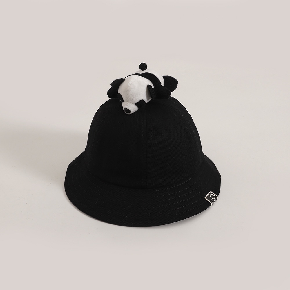 Nón Bucket Chống Nắng Hình Gấu Trúc Dễ Thương Cho Bé Mới