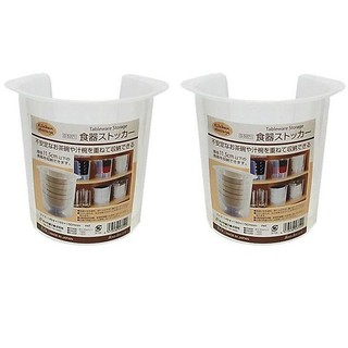 Hộp đựng bát đĩa cất gọn (Hàng Nhật nội địa)