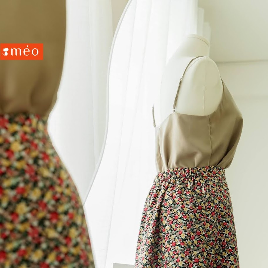 Chân váy dài hoa nhí Binky [MÉO SHOP] | BigBuy360 - bigbuy360.vn