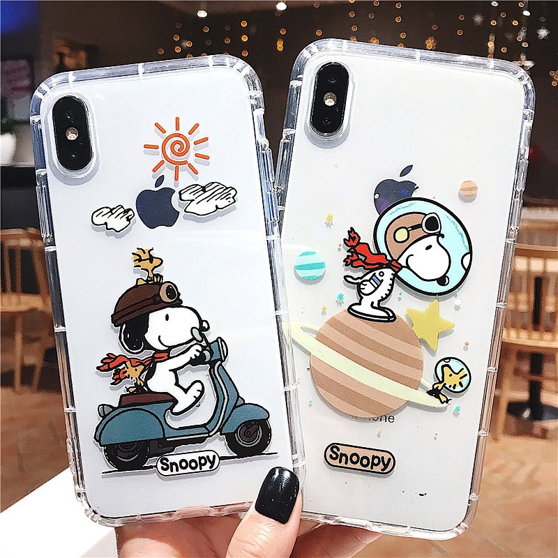 [ SAMSUNG ] Ốp Lưng Silicon Chống Sốc Snoopy I - I002 | BigBuy360 - bigbuy360.vn