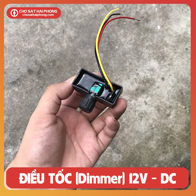 Điều tốc 12v - bộ điều chỉnh tốc độ máy bơm, động cơ 550, 775 - Chợ Sắt Hải Phòng Online